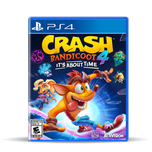 JUEGO PS4 CRASH 4 ITS ABOUT TIME