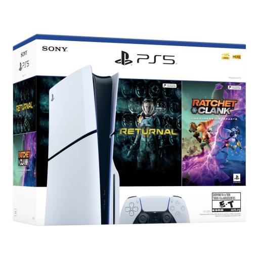 Consola PS5 Sony 16gb 825gb Blu-ray Dvd Ratchet & Clank + Returnal