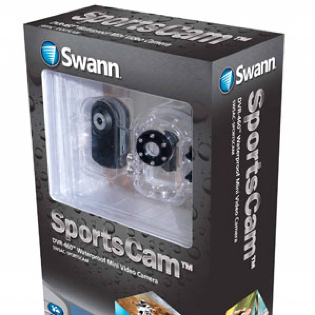 SWANN SportsCam - Mini cámara de video digital