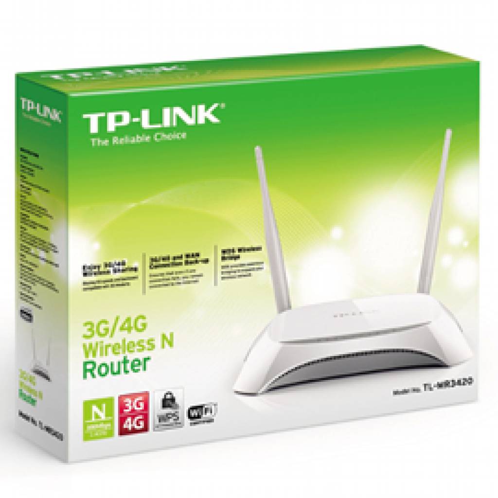 Router 3G Wireless TP-LINK TL-MR3420 300Mbps